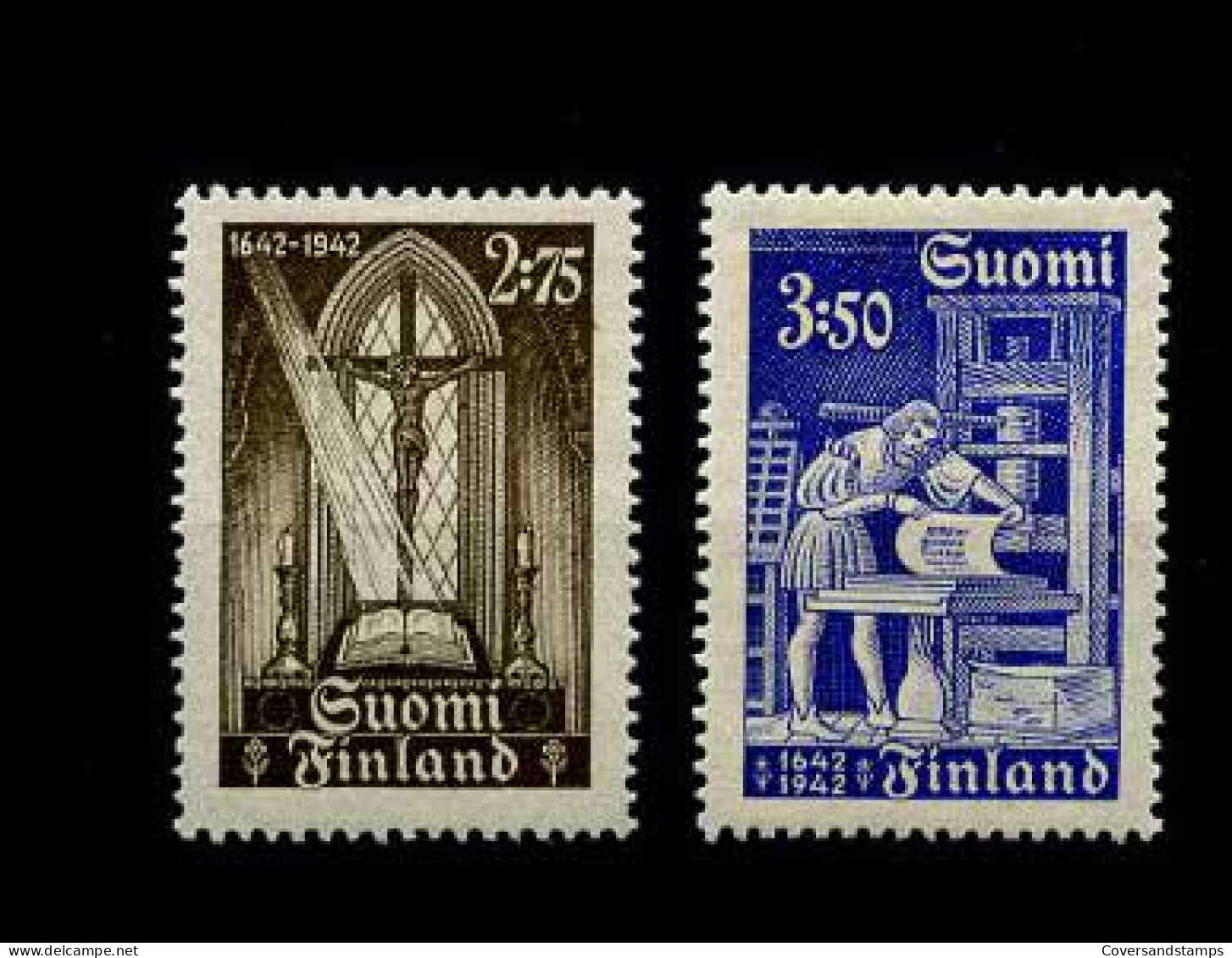 Finland - Yt 253/54 - MH - Unused Stamps
