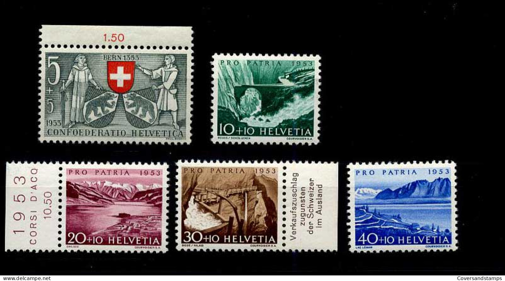 Switzerland - 531/35 - MNH - Unused Stamps