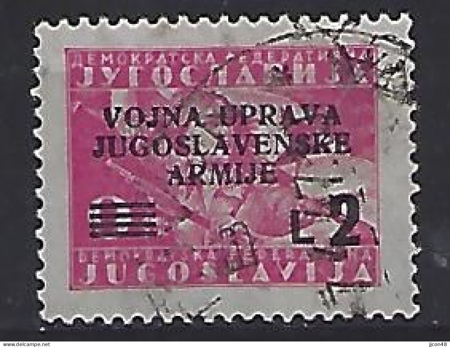 Jugoslavia (ISTRA) 1947  Army (o) Mi.57 - Used Stamps