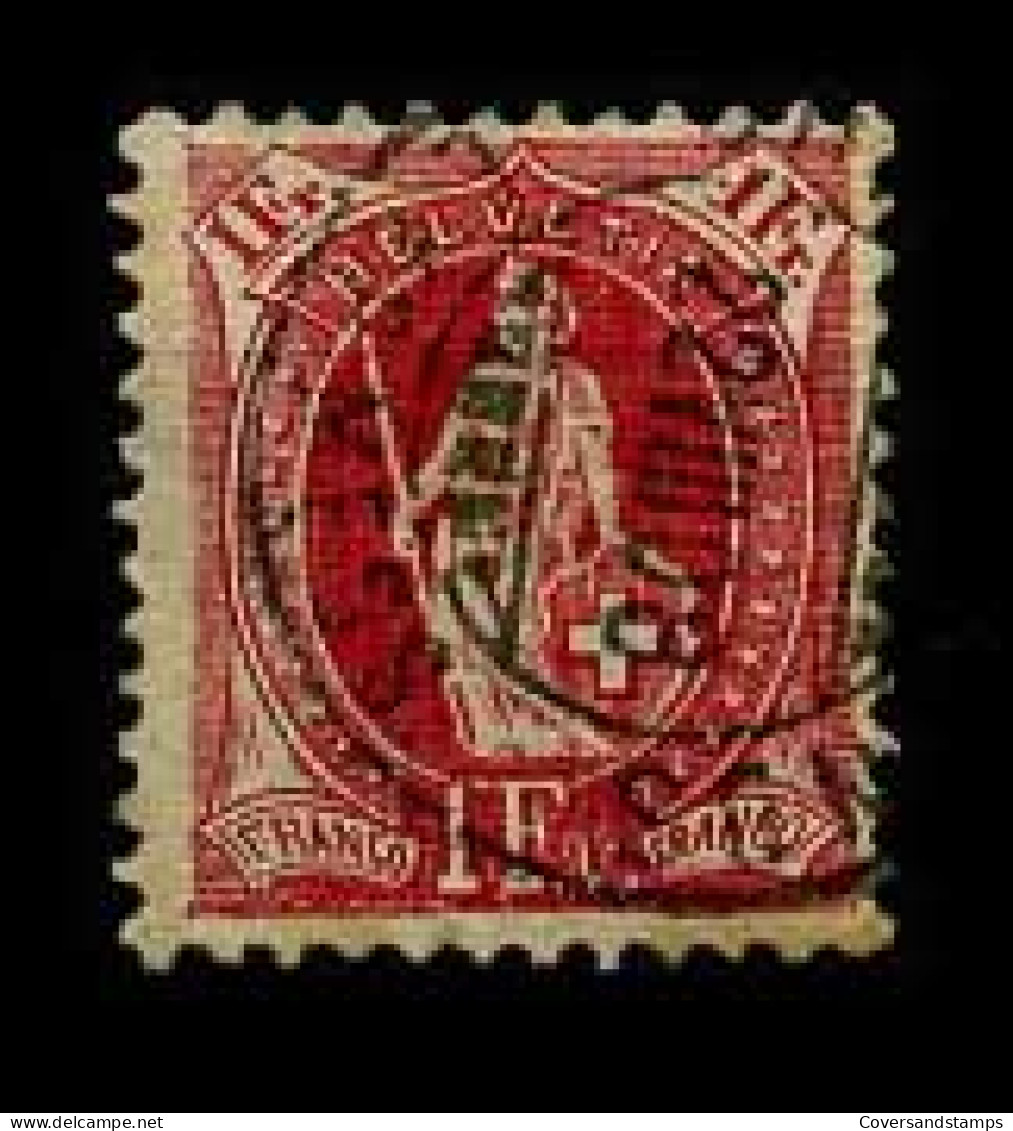 Switzerland - Sc97a - Used - Used Stamps