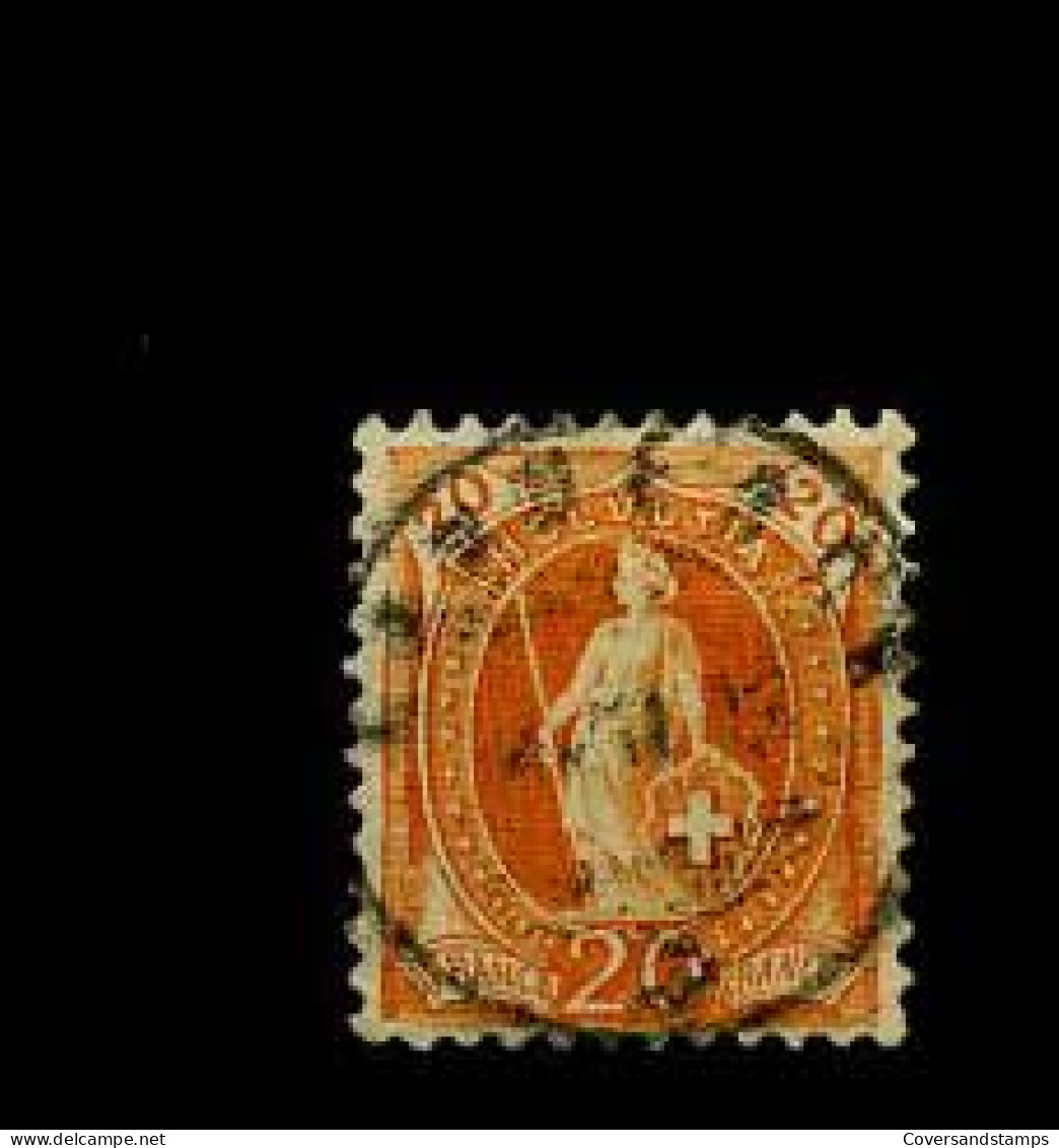 Switzerland - Sc82b - Used  -  11,5 X 12 - Used Stamps