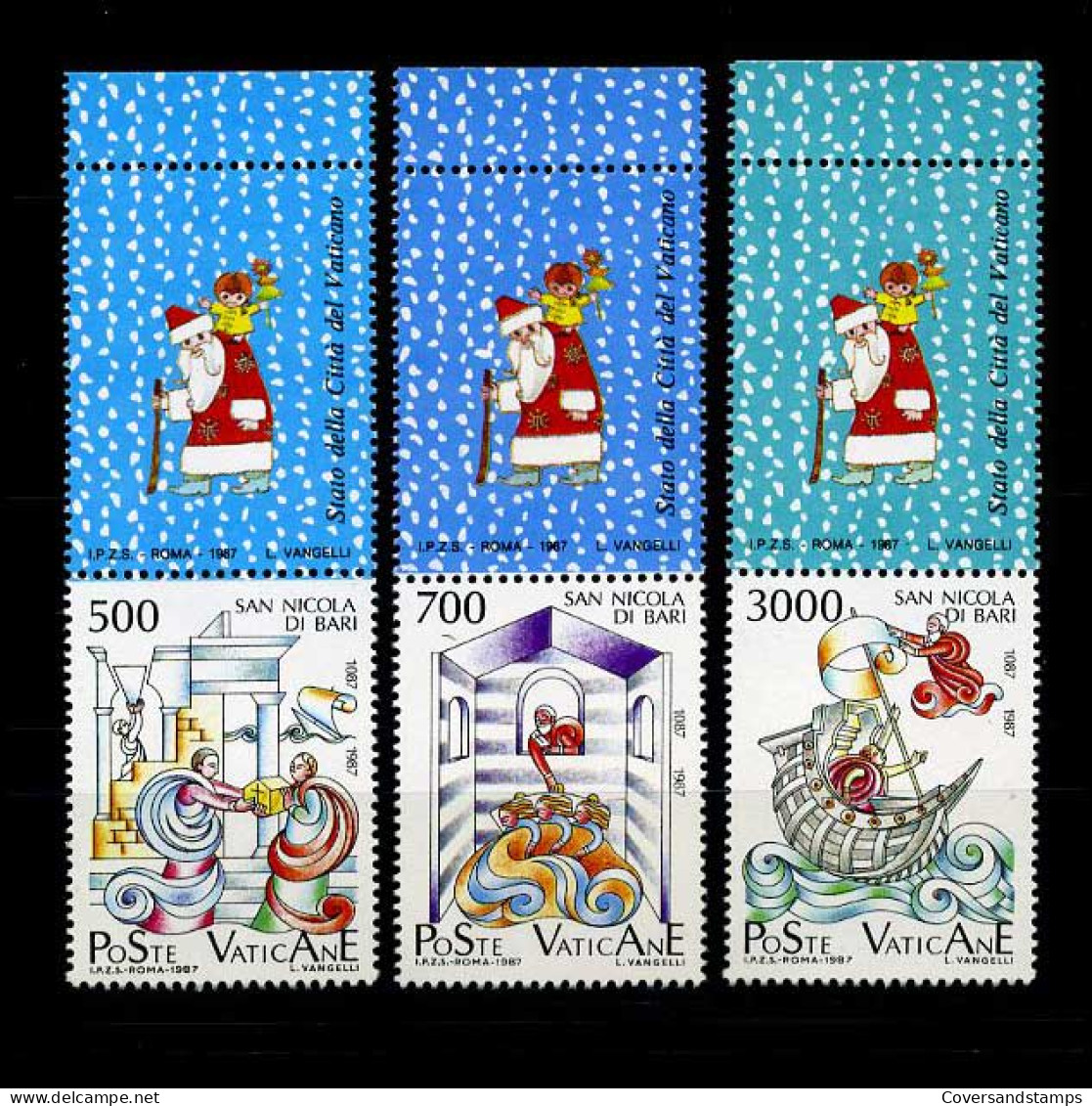 Vatikaanstad - 825/27 - MNH - Unused Stamps