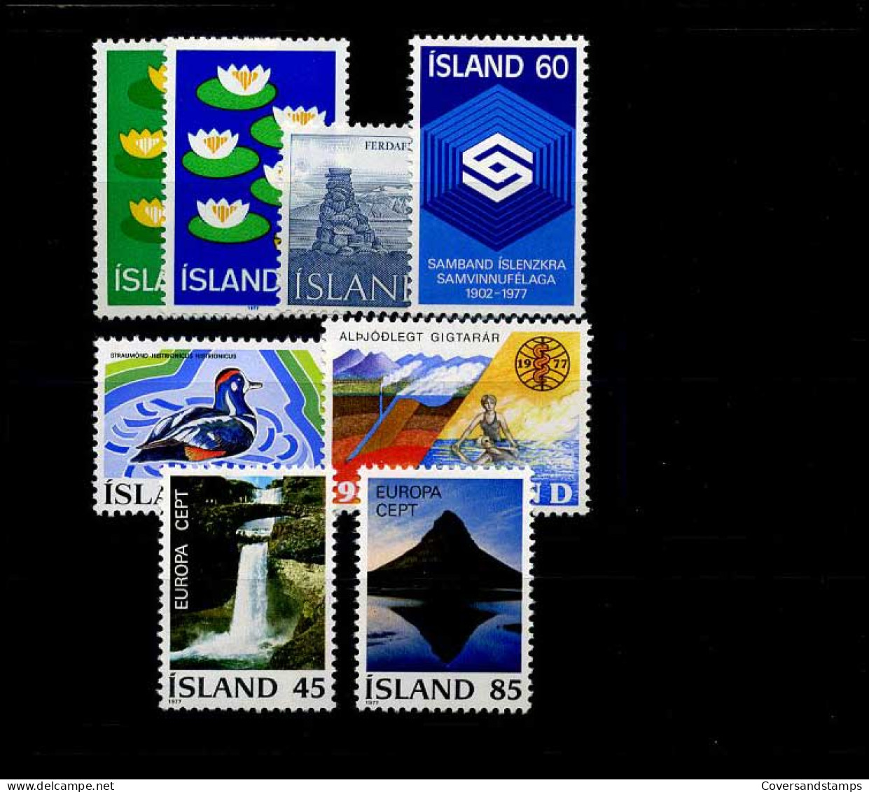 IJsland -  Volledig Jaar 1977  - MNH - Komplette Jahrgänge
