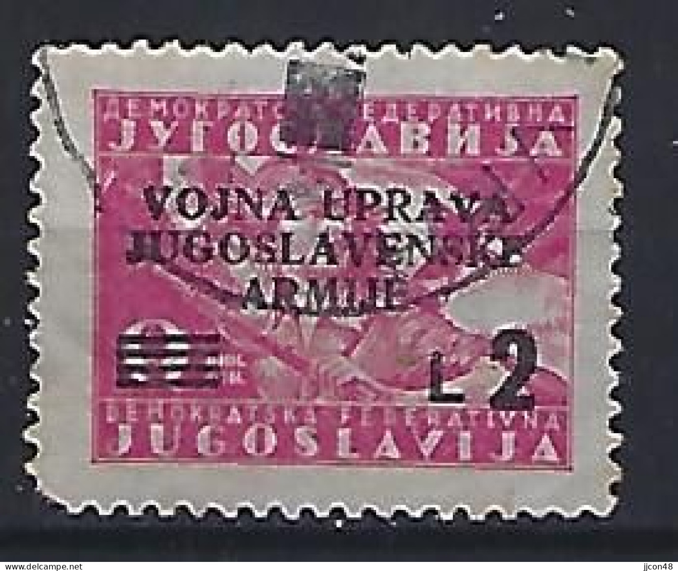 Jugoslavia (ISTRA) 1947  Army (o) Mi.57 - Gebraucht