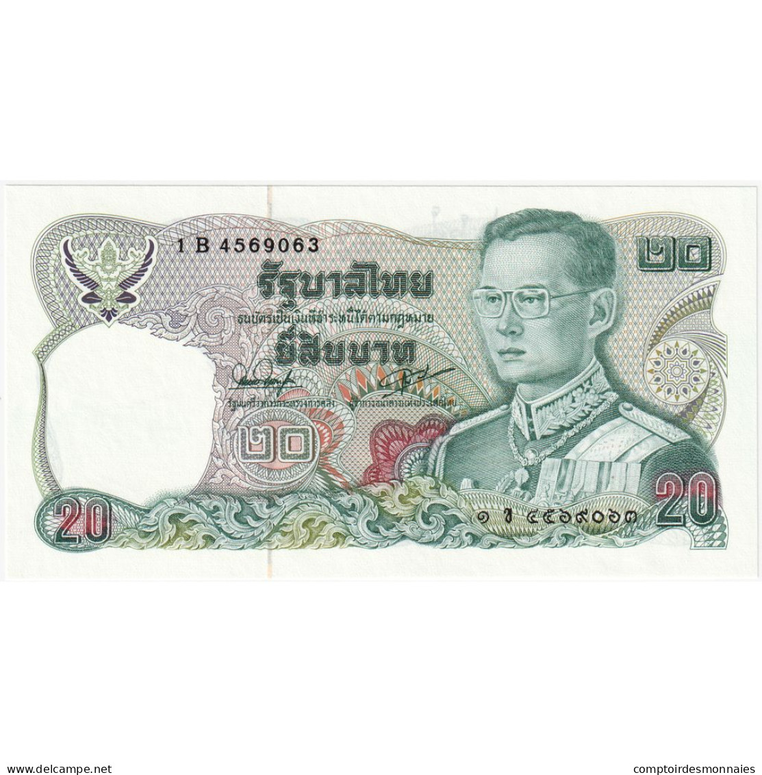 Billet, Thaïlande, 20 Baht, Undated (1981), KM:88, NEUF - Thailand