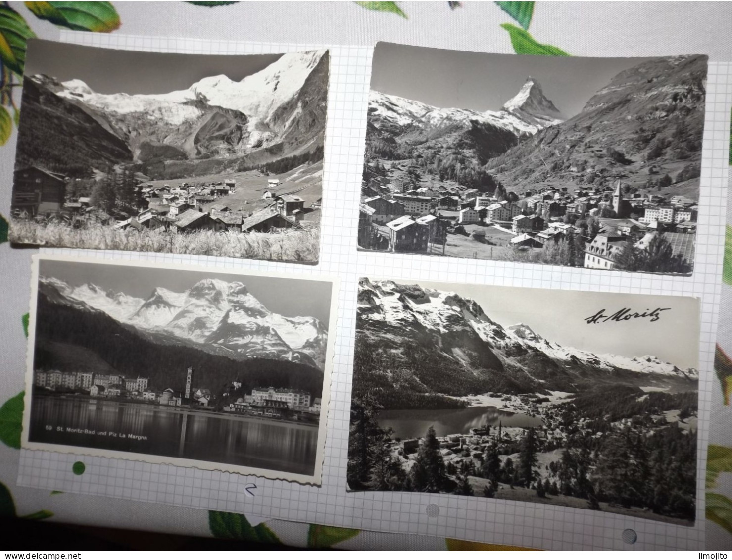 LOT 8 POSTCARD POSTKARTE SWISS SVIZZERA SWITERLAND  AK CPA - Collections & Lots