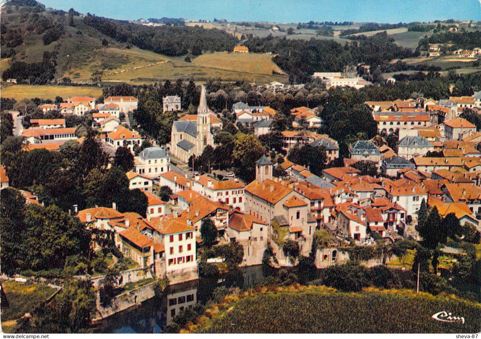 64 - Saint Palais - Vue Générale Aérienne - Saint Palais