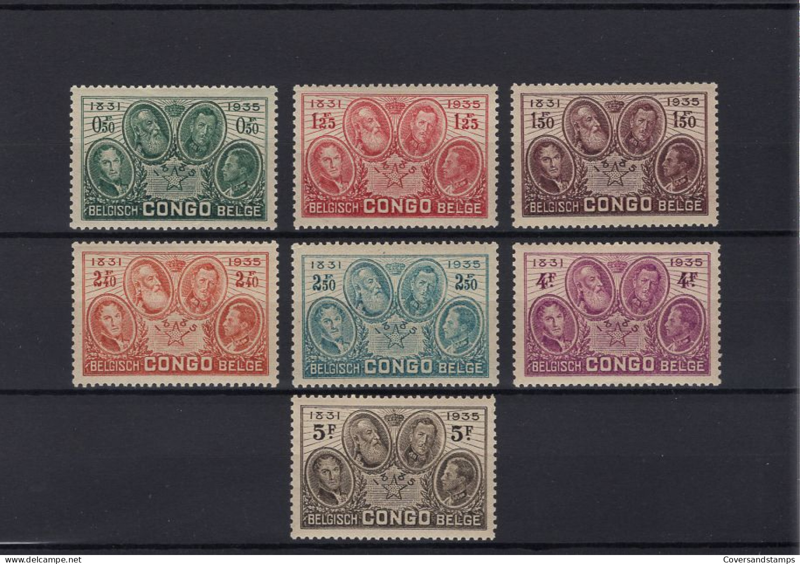 Belgisch Congo - 185/91 - MNH - Nuevos
