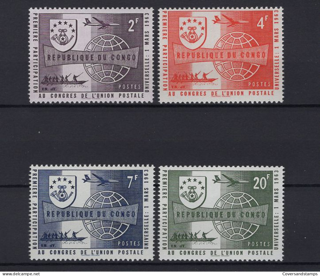 Republiek Congo 473/76 - MNH - Sonstige & Ohne Zuordnung