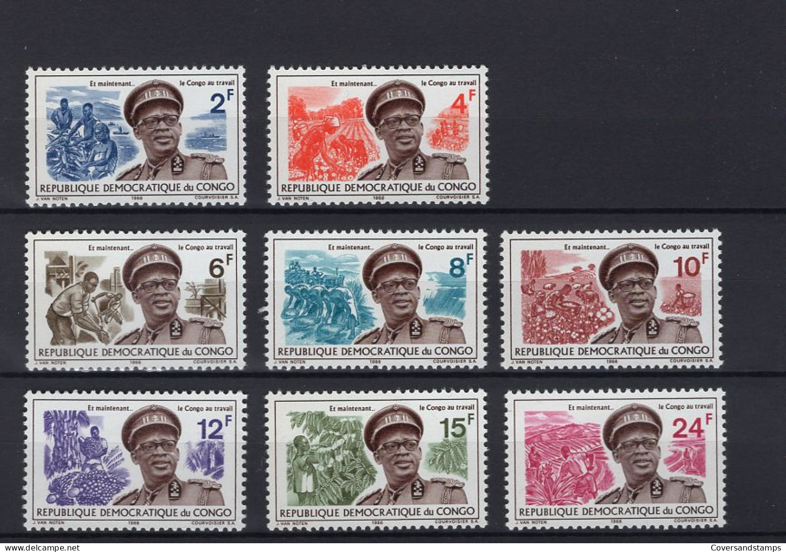Republiek Congo 617/24 - MNH - Mint/hinged