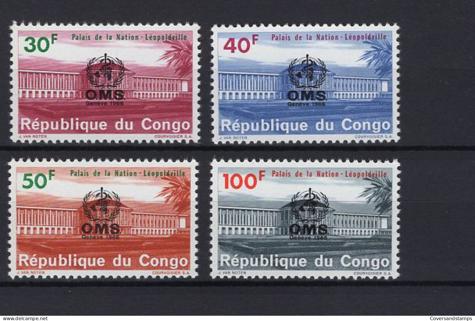 Republiek Congo 625/28 - MNH - Ungebraucht