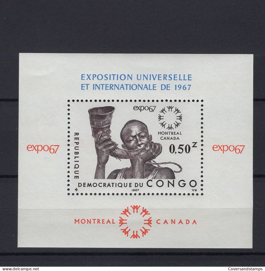 Republiek Congo BL22 - MNH - Mint/hinged