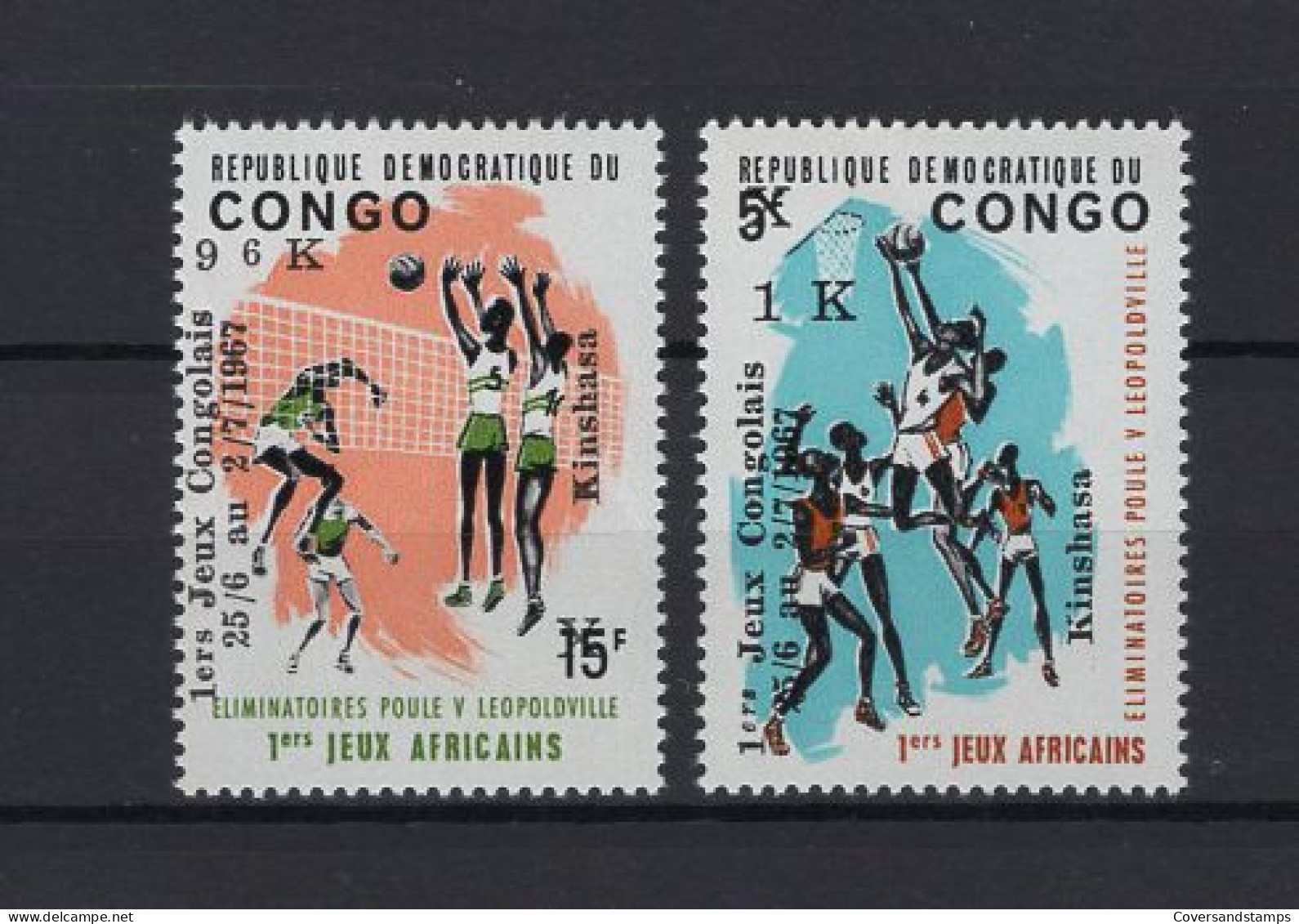Republiek Congo 655/56 - MNH - Mint/hinged