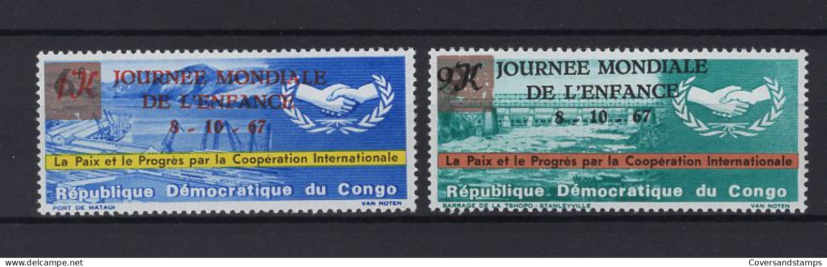 Republiek Congo 658/59 - MNH - Nuevas/fijasellos