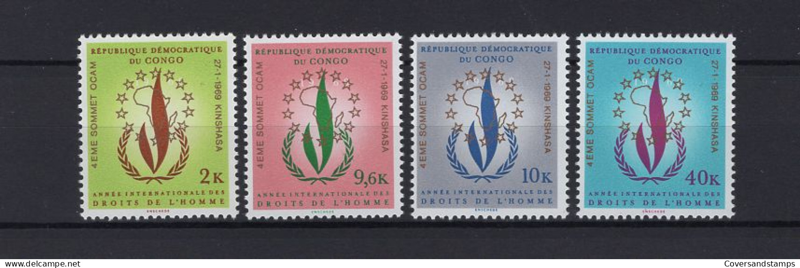 Republiek Congo 680/83 - MNH - Mint/hinged
