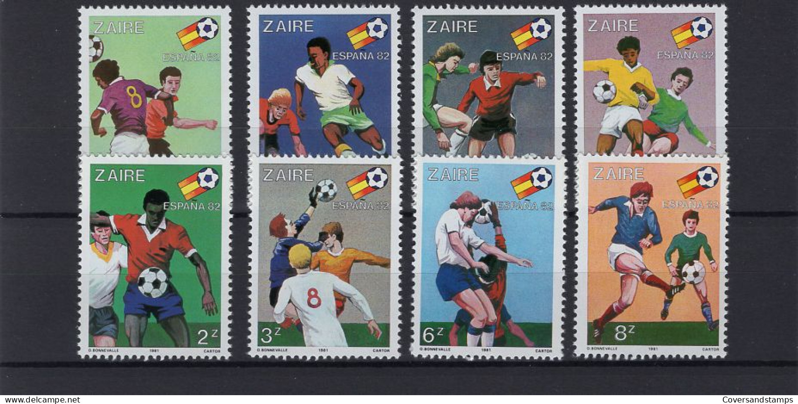 Zaïre 1100/07 - MNH - Unused Stamps