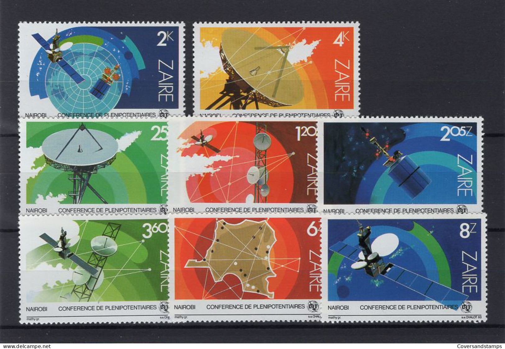 Zaïre 1200/07 - MNH - Unused Stamps