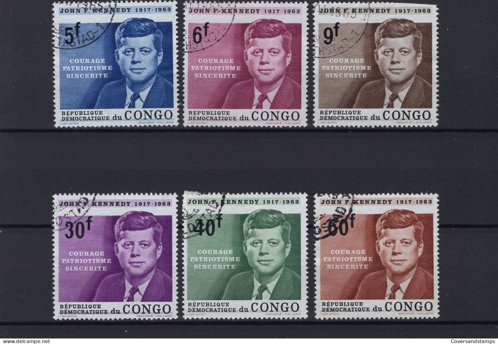 Republiek Congo 567/72 Gest / Obl / Stamped - Gebraucht