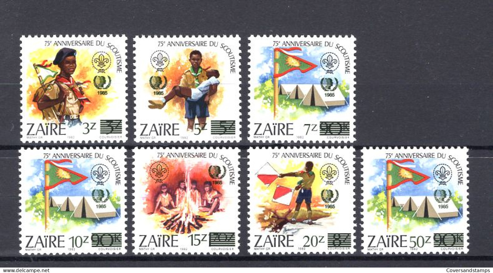 Republiek  Zaïre 1293/99 - MNH - Unused Stamps