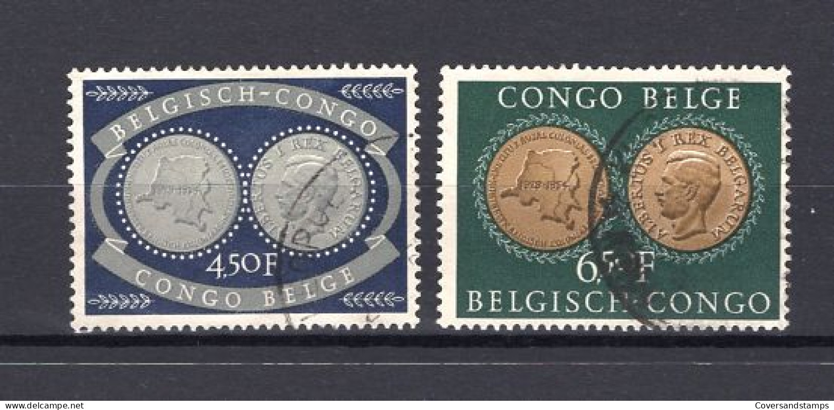 Belgisch Congo 327/28 - Gest / Obl / Stamped - Oblitérés