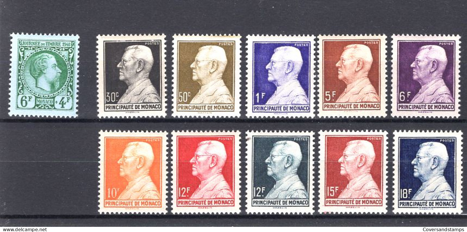  Monaco 302/06 - MH - Unused Stamps