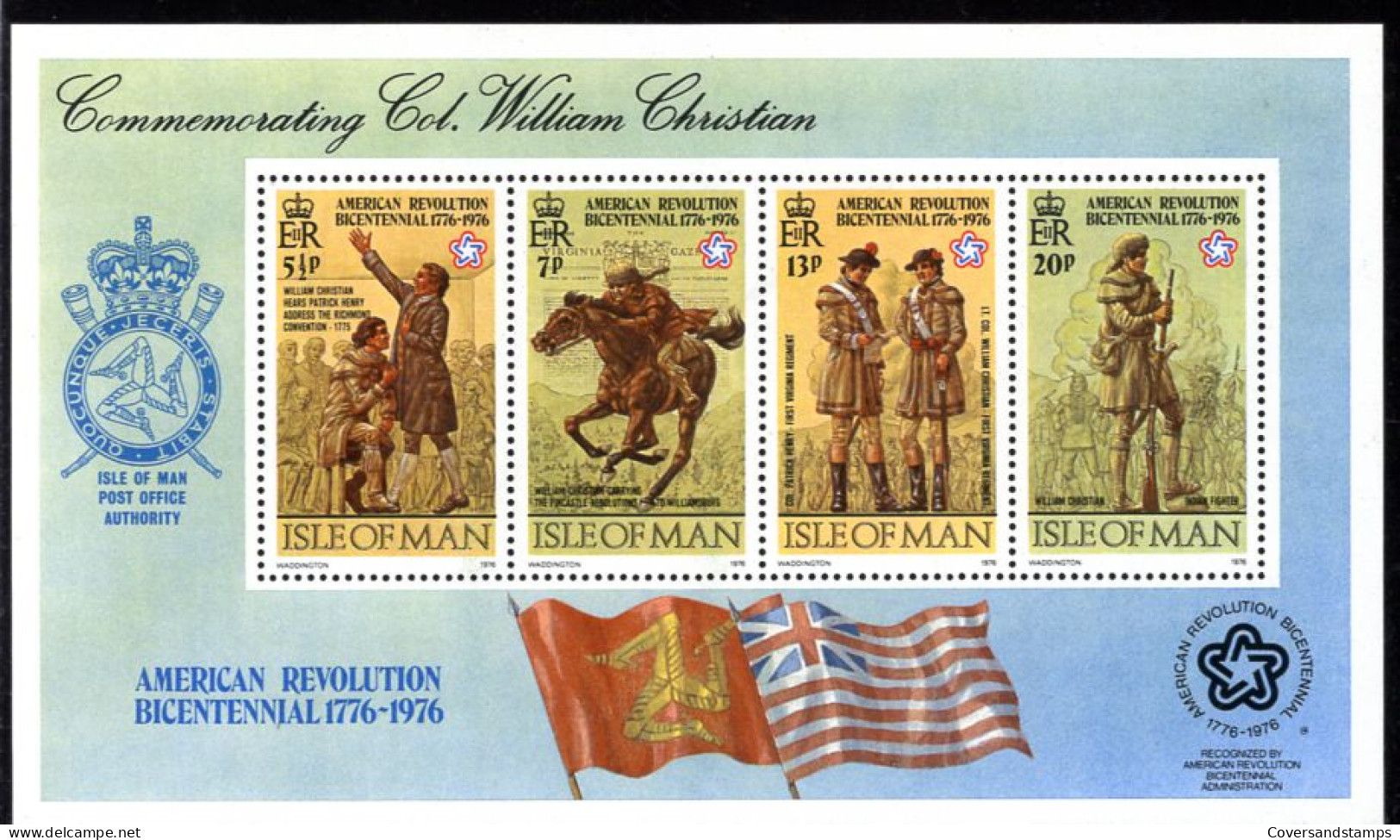 Isle Of Man BL2 - MNH - Isla De Man