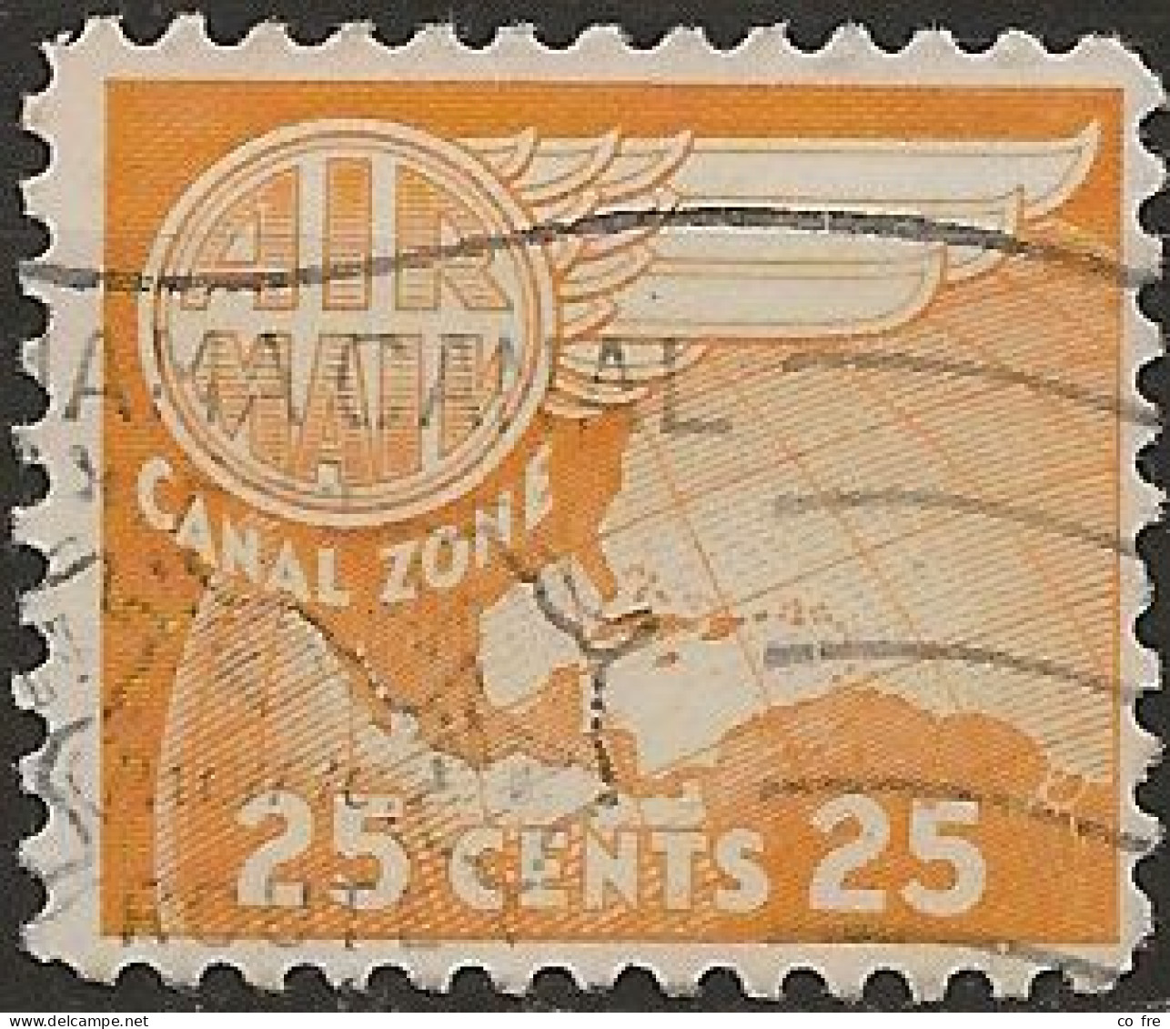 Panama, Zone Du Canal, Poste Aérienne N°27 (ref.2) - Panama