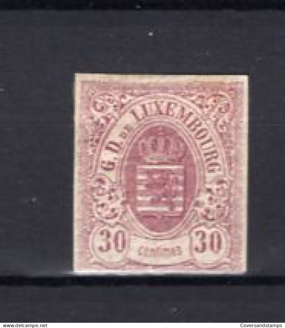 Luxembourg 9 - MH - 1859-1880 Stemmi
