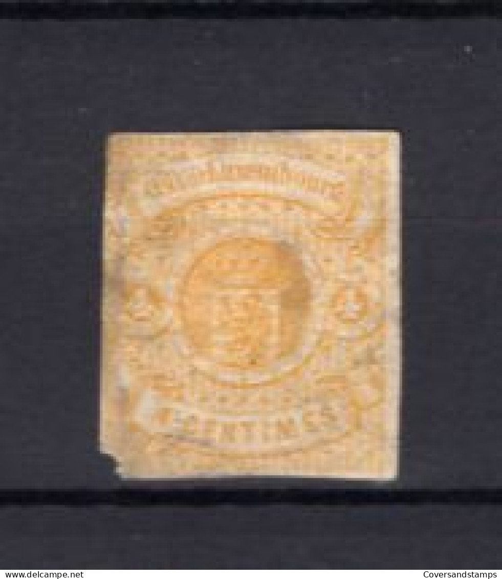 Luxembourg 5 - Gestempeld / Oblitéré - 1859-1880 Stemmi