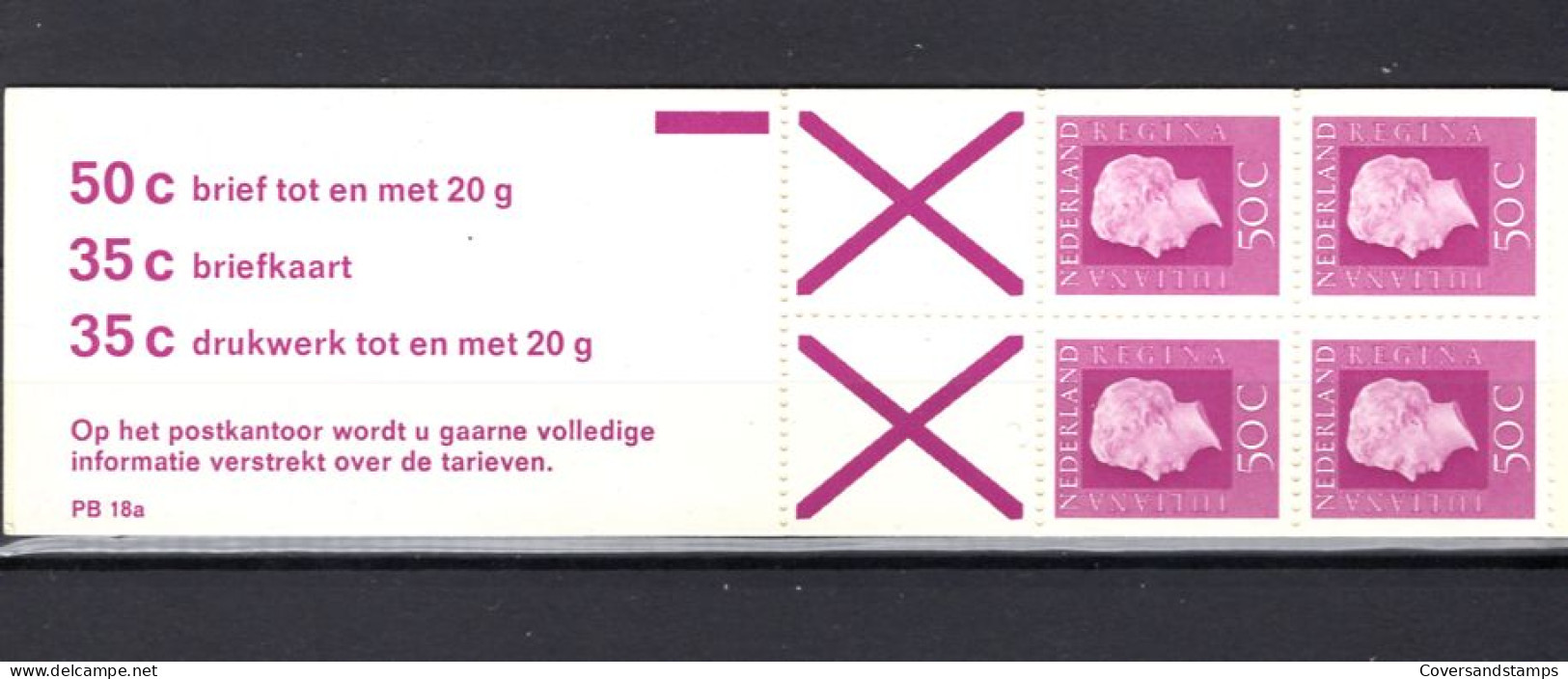 Nederland - PB18a - MNH - Carnets Et Roulettes