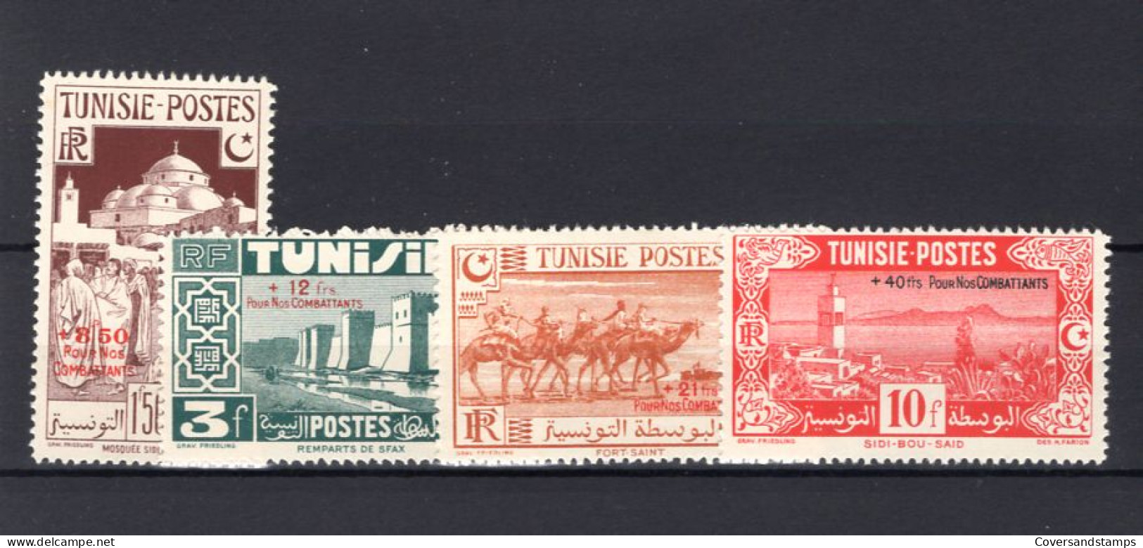  Tunesië - Sc B80/83 - MNH - Tunisie (1956-...)