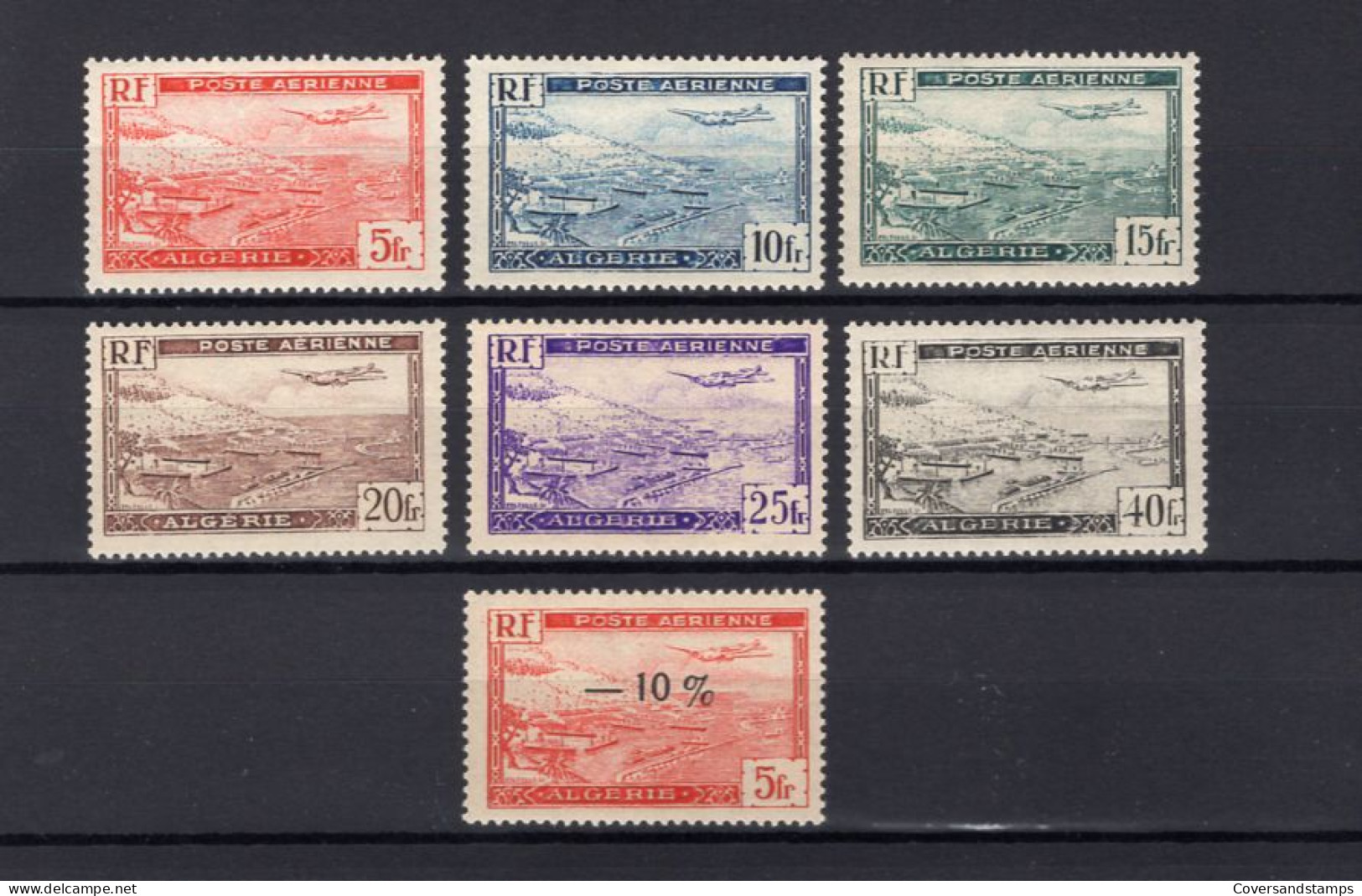  Algérie PA1/6 - MNH - Airmail