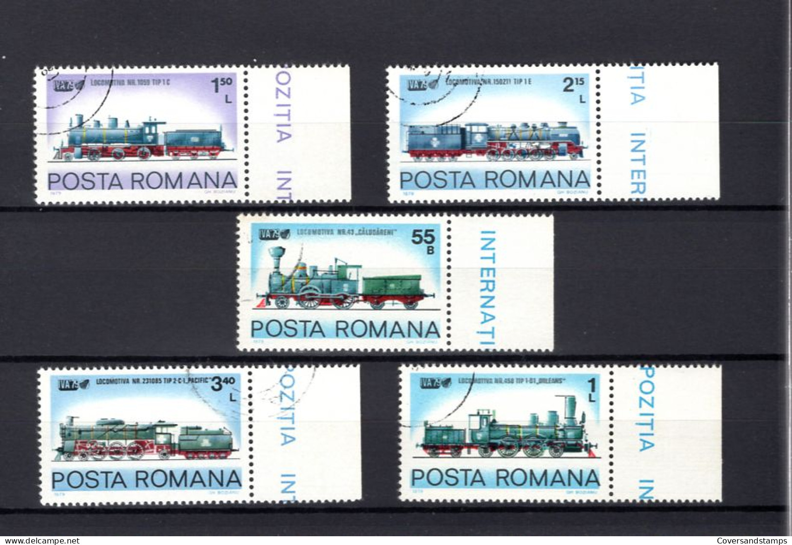  Posta Romana - Trains -  Gest / Obl / Used - Trenes