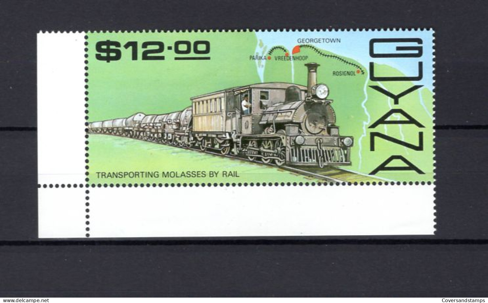  Guyana  - Trains -  MNH - Treinen