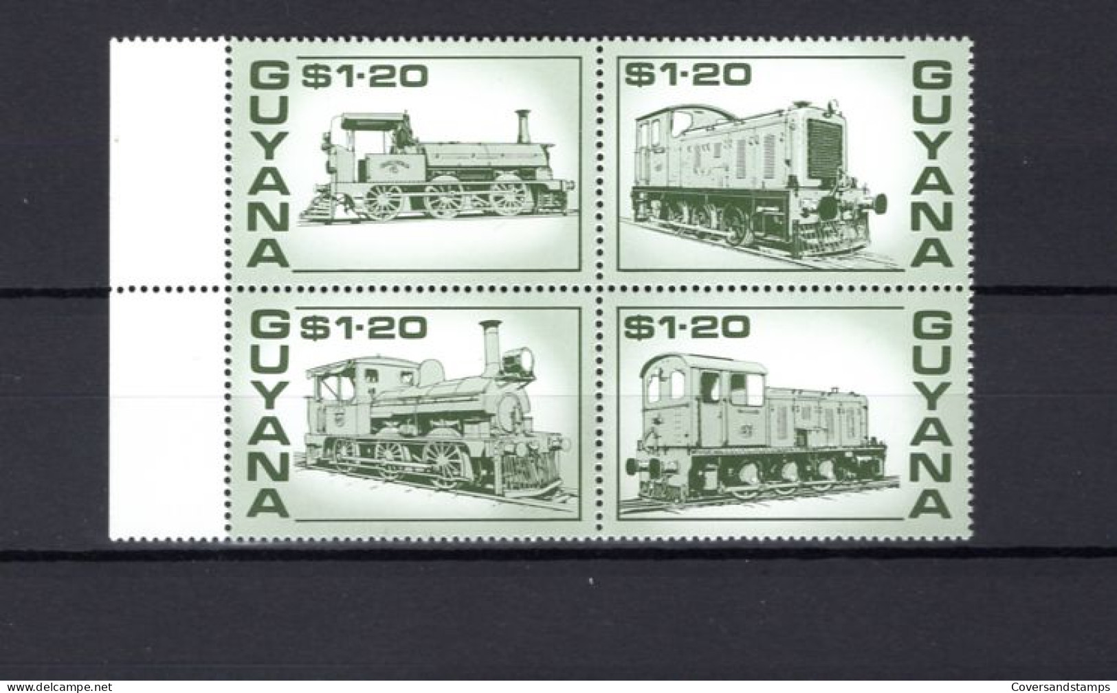  Guyana  - Trains -  MNH - Trenes