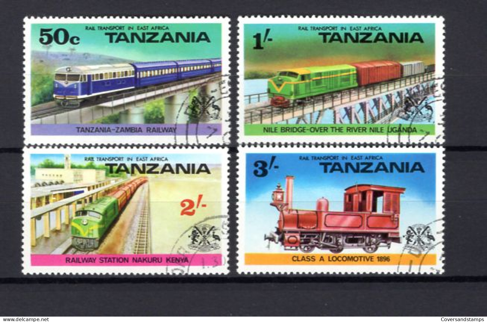  Tanzania - Trains - Gest / Obl / Used - Trenes