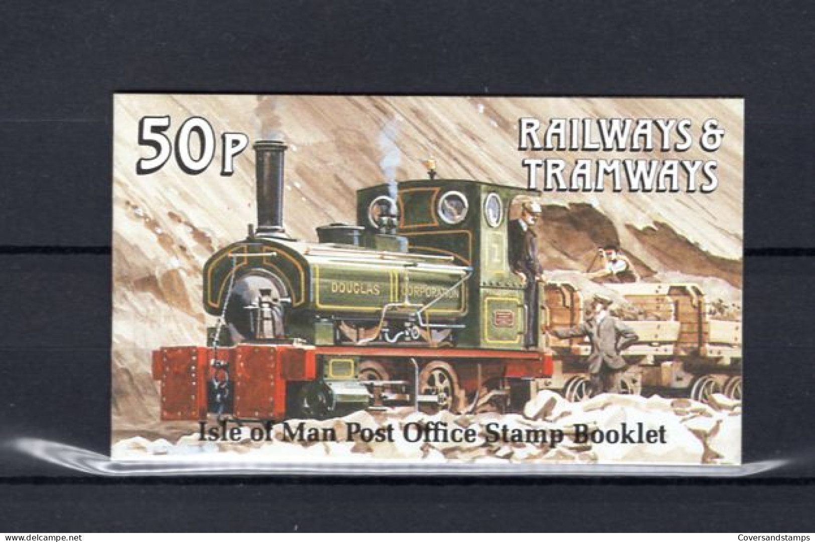  Isle Of Man - Booklet Trains - MNH - Trenes