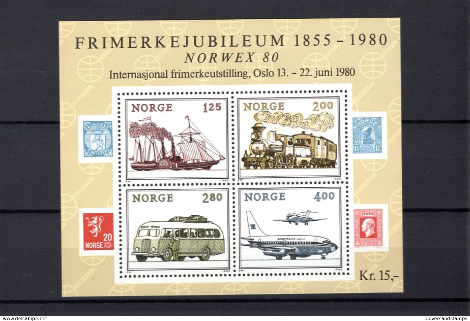  Norway - Norwex 80 -  Trains - MNH - Trenes