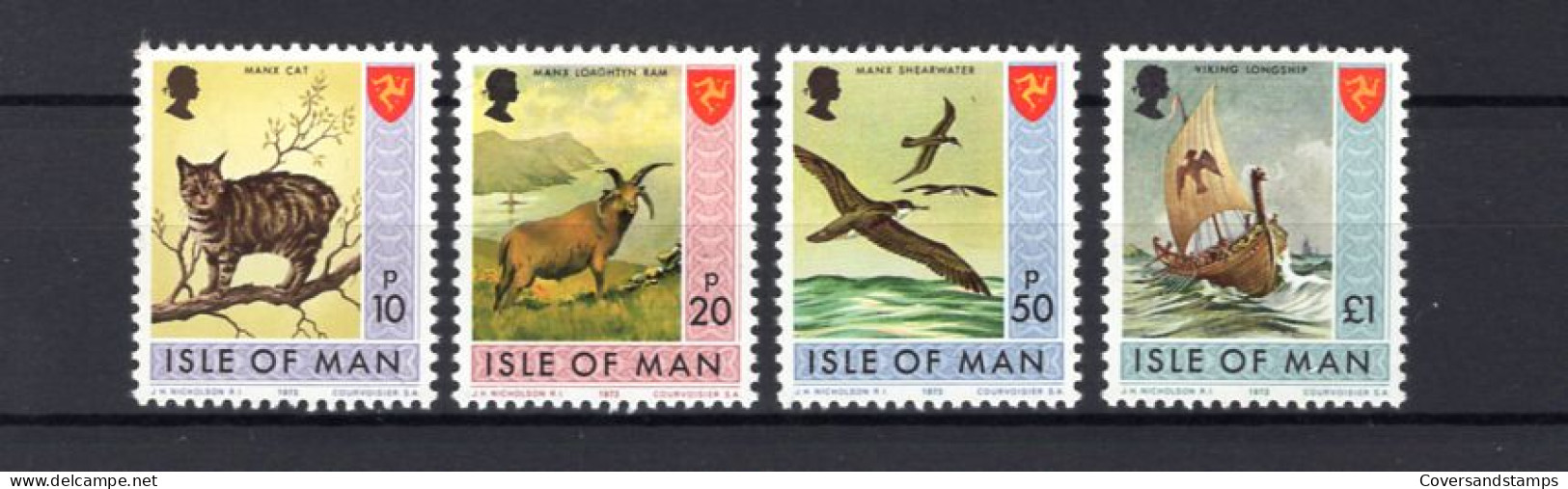  Isle Of Man - Sc 24 + 25 + 26 + 27 - MNH - Isla De Man