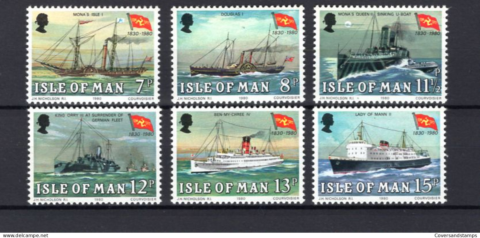  Isle Of Man - Sc 168/73 - MNH - Isla De Man