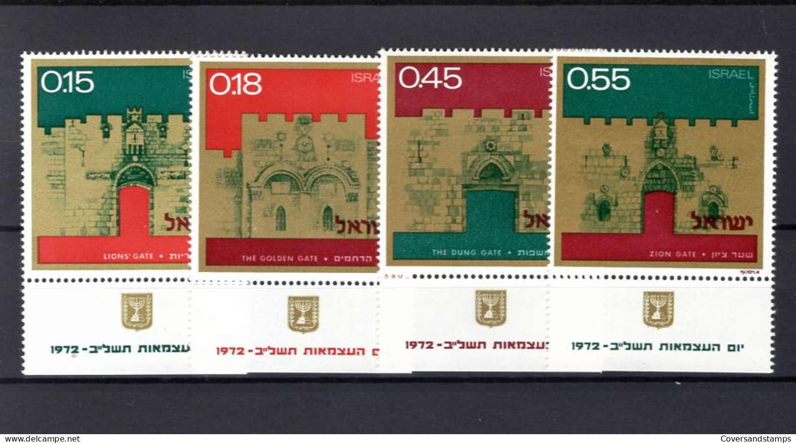  Israël -  486/89 - MNH - Ungebraucht (mit Tabs)