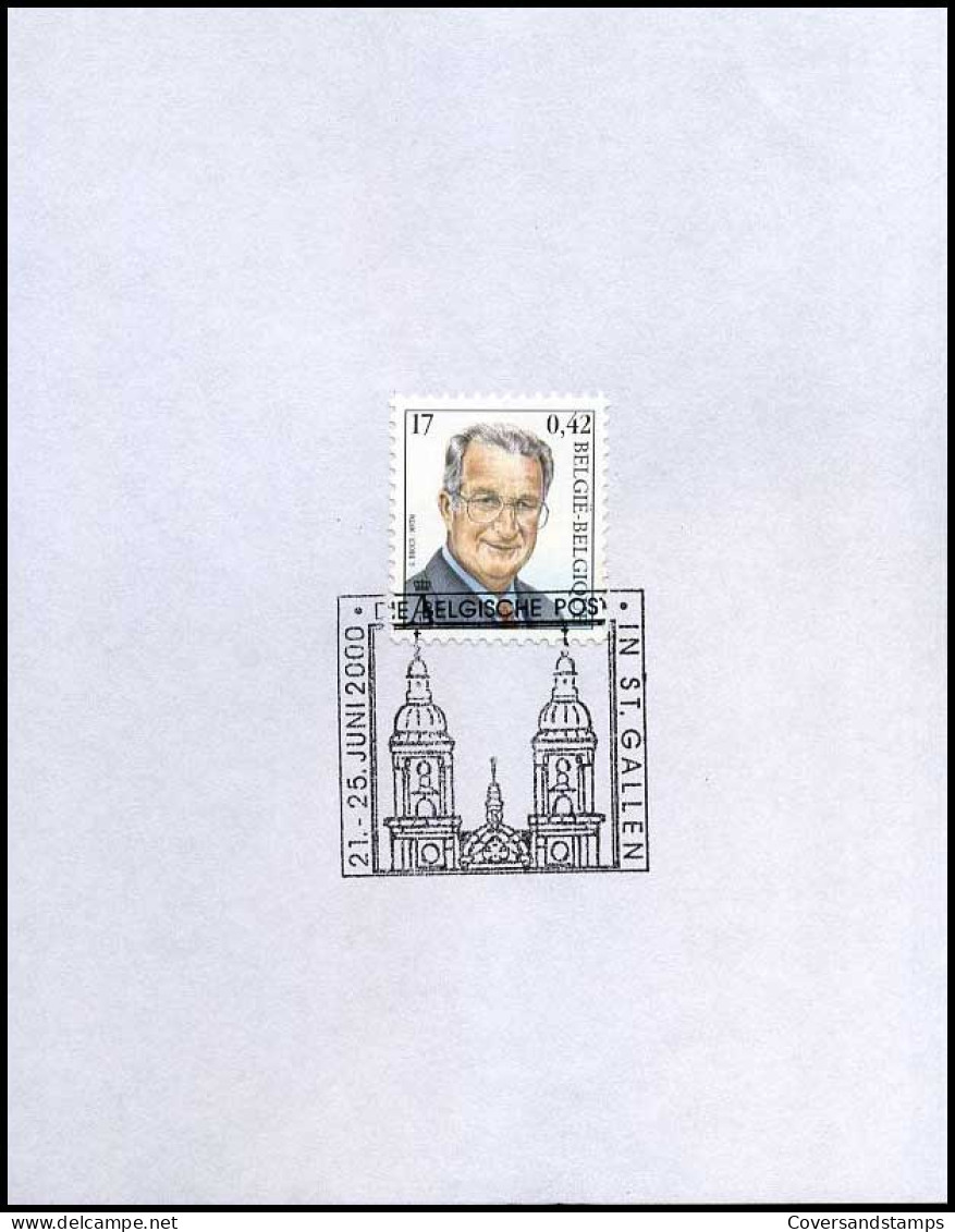 België 2840 Met Bijzondere Afstempeling St. Gallen - Used Stamps