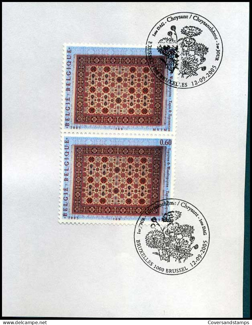 België 3414 Met Bijzondere Afstempeling Brussel-Bruxelles - Used Stamps