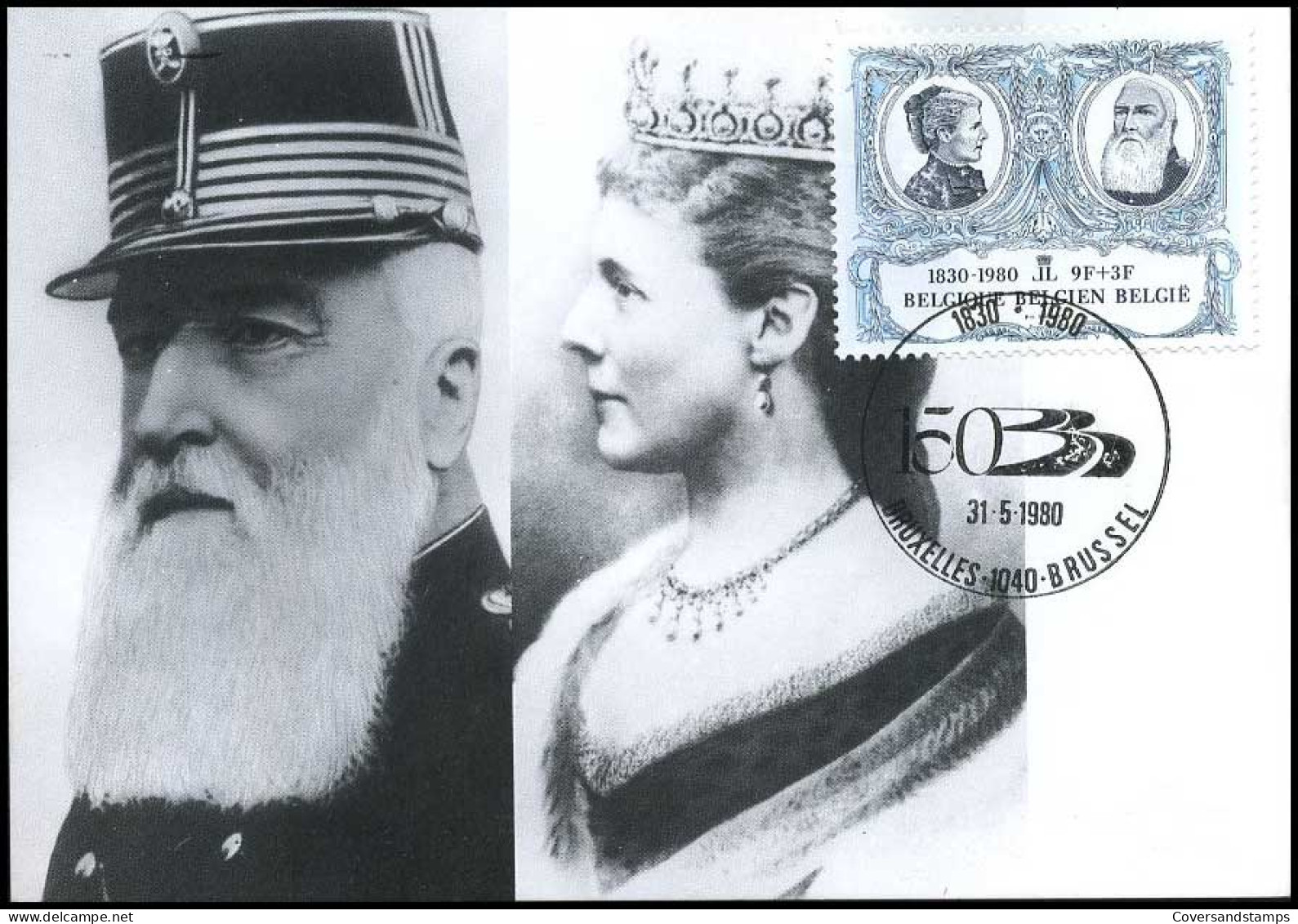 1979 - MK - Koning Leopold II En Koningin Maria-Hendrika - 1971-1980