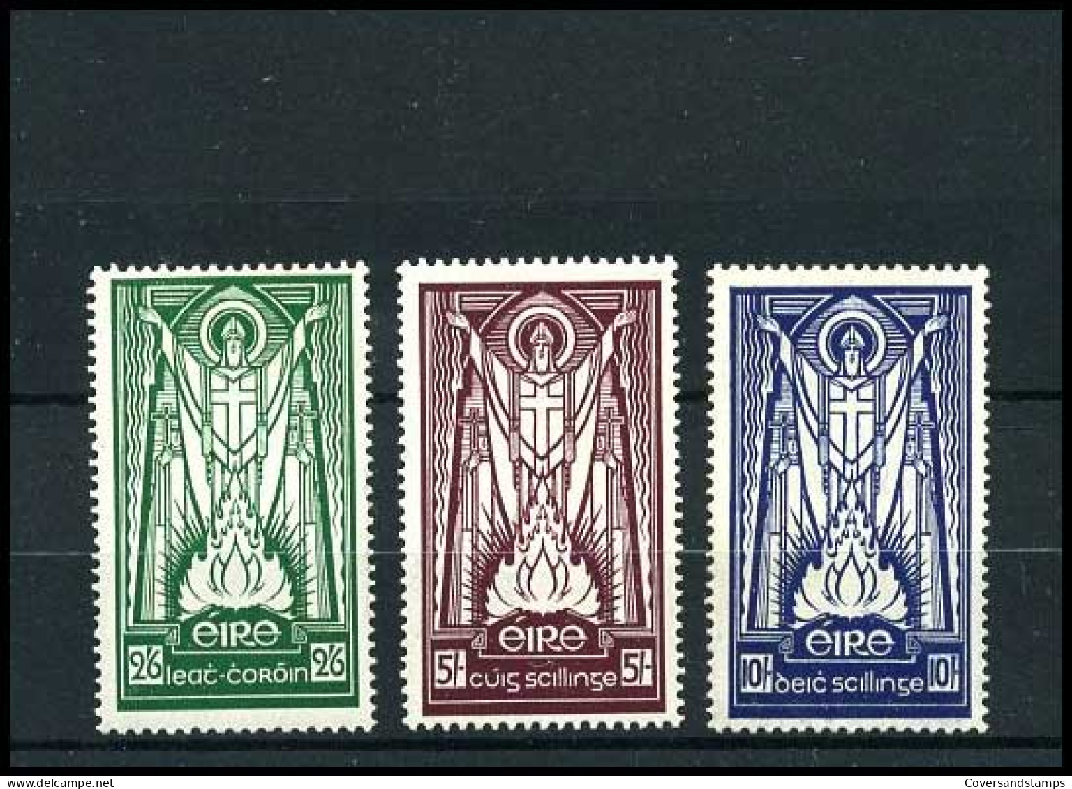Eire - Yv 68/70 -  -  MH - Very Light Hinged - Unused Stamps