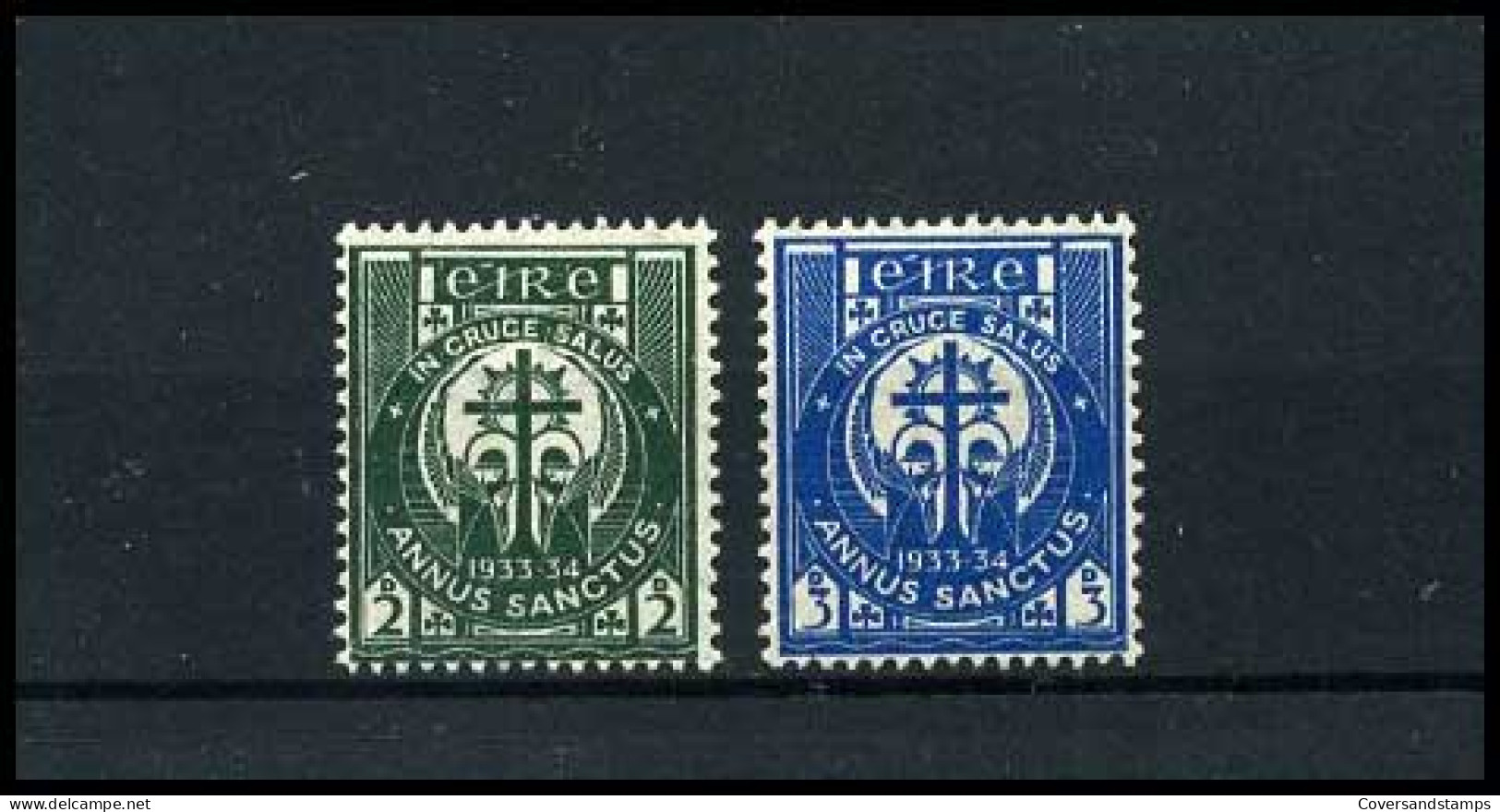 Eire - Yv 62/63 -  -  MH  - Unused Stamps