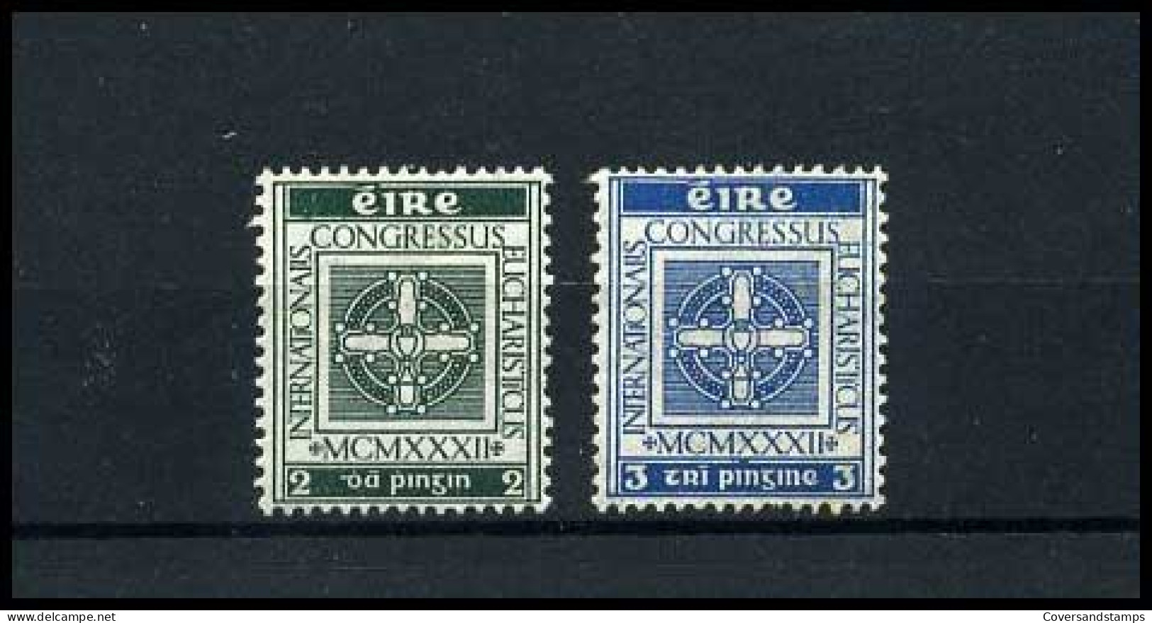 Eire - Yv 60/61 -  -  MH  - Unused Stamps