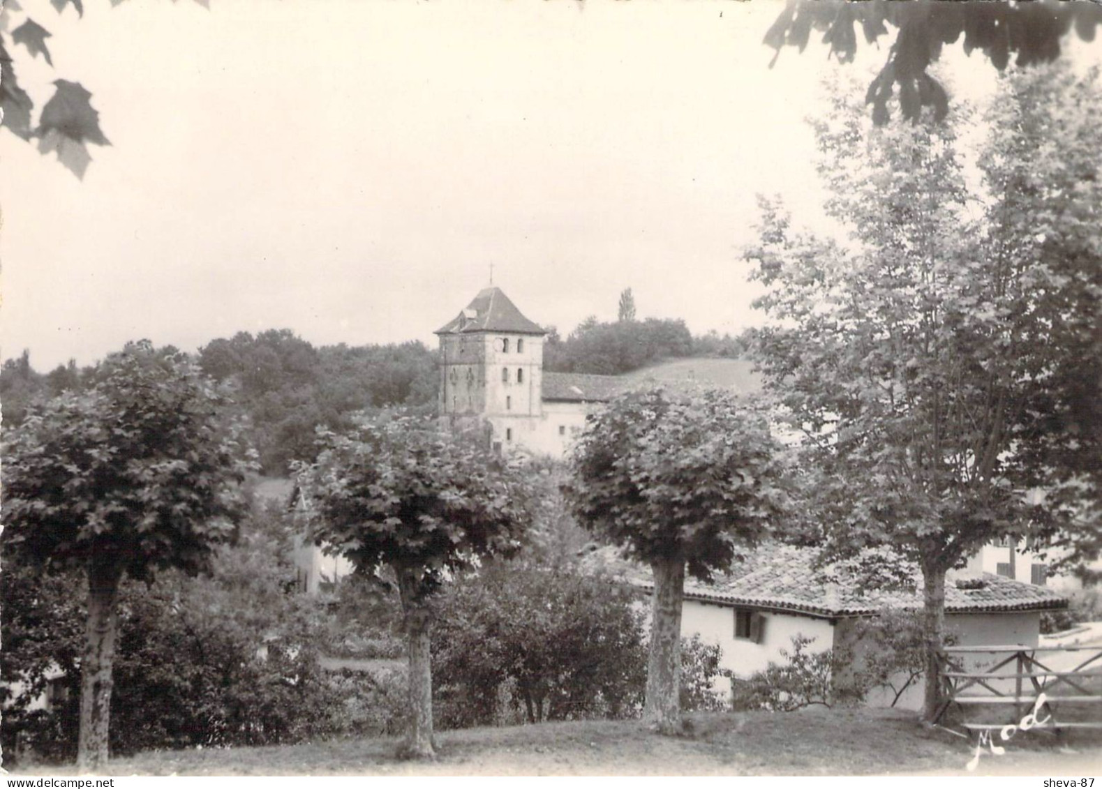 64 - Espelette - Vue Vers L'église - Espelette