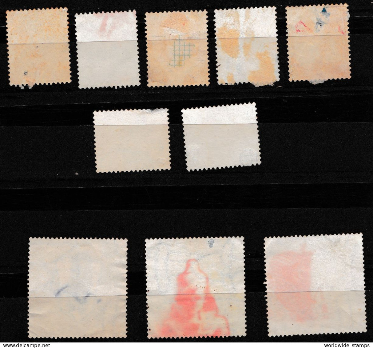 Egypt UAR EGYPT OLD STAMPS 1964 National Symbols USED 12v. - Used Stamps