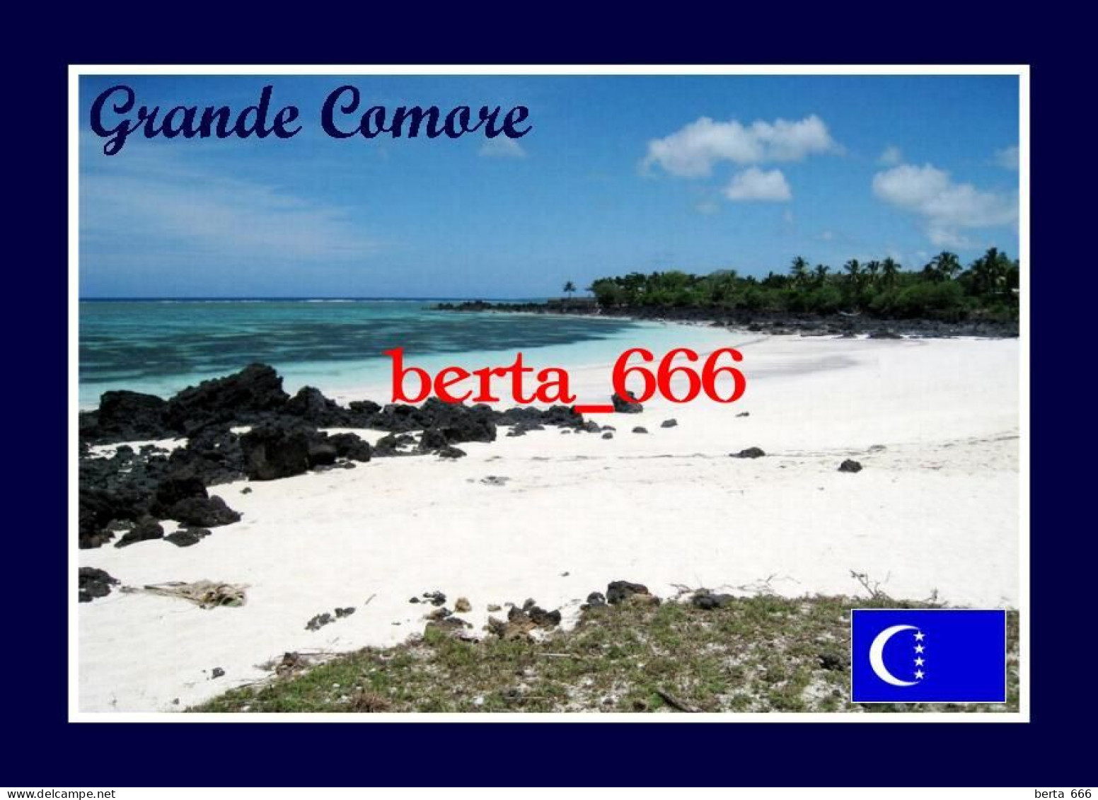 Comoros Islands Grande Comore New Postcard - Komoren